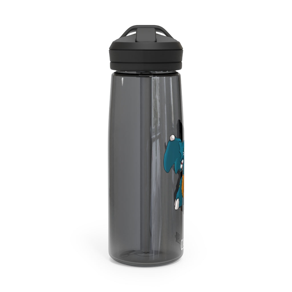 Tuskhann CamelBak Eddy® Water Bottle in 20oz and 25oz sizes, showcasing its durable Tritan™ material and spill-proof design.